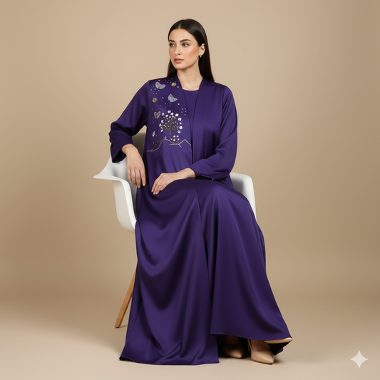 Luxury Embroidered Elegant Abaya | Premium Modest Fashion